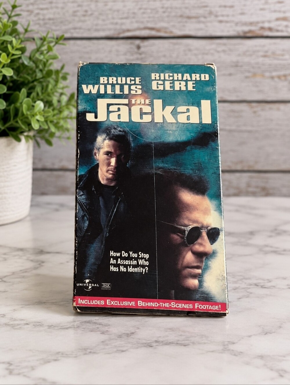 the jackal universal VHS video tape
